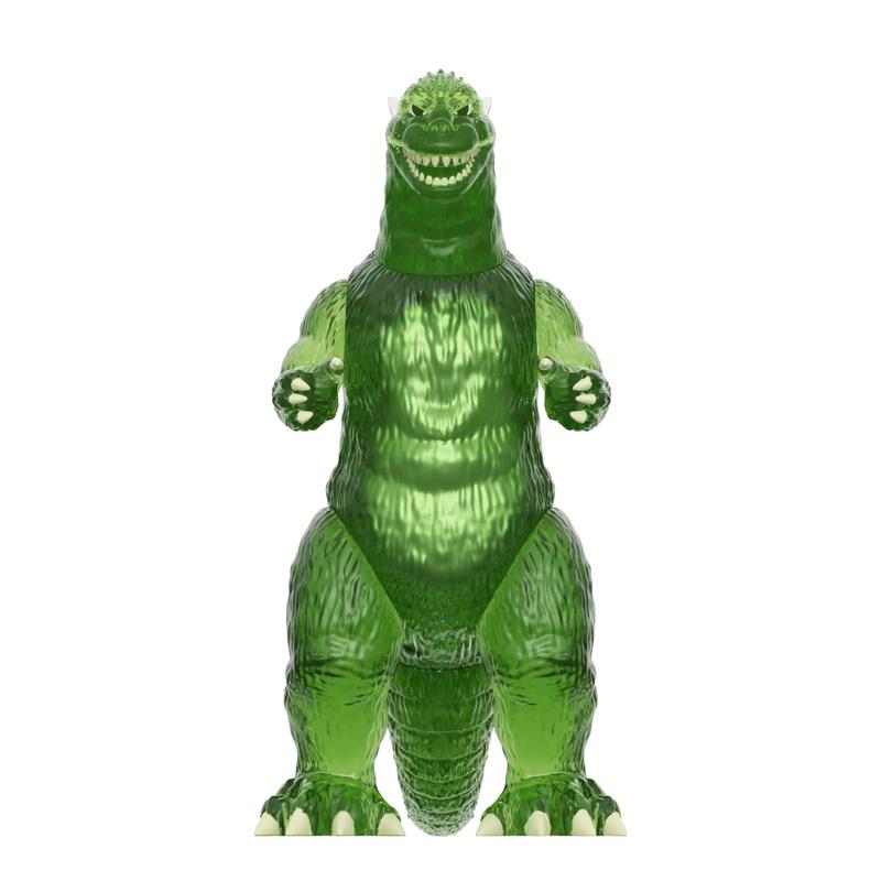 Boneco de ação Super7 Toho Godzilla '54 Green Flare 9cm